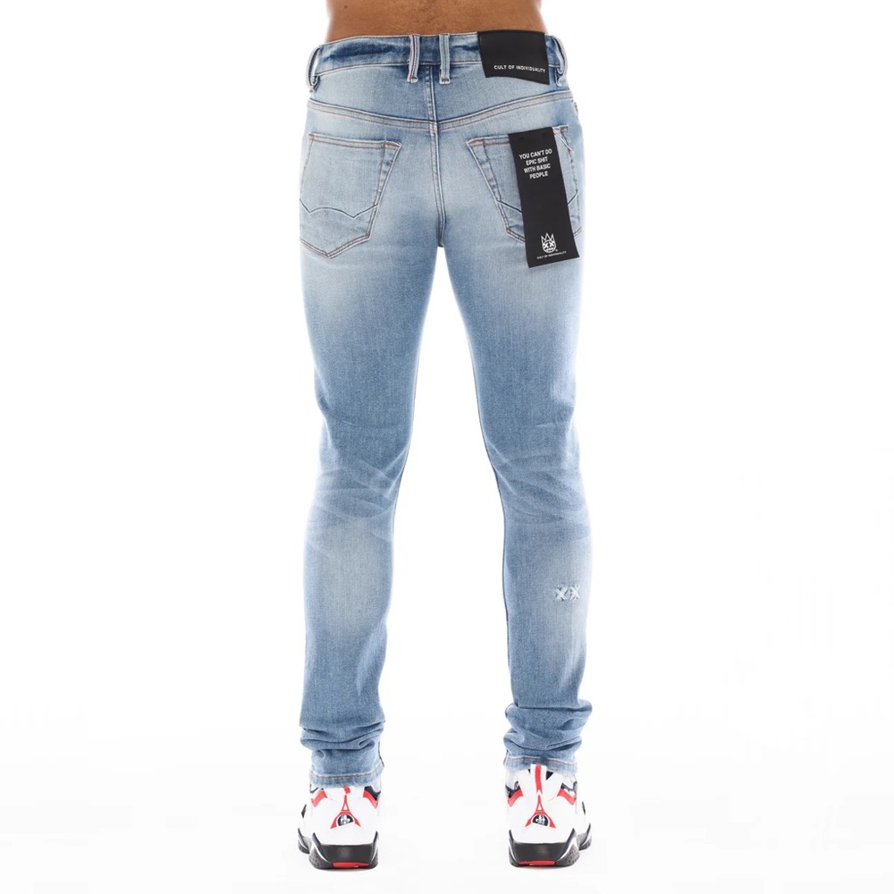 Cult of Individuality: PUNK SUPER SKINNY IN ORIGIN Mens size 36x32 NWT